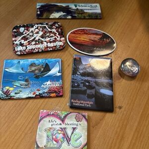 Colorful Souvenir Magnet Set